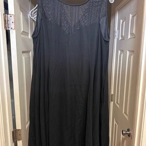 Torrid Black Lace Detail Dress